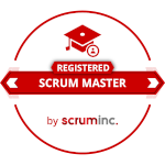 Registered Scrum Master Badge